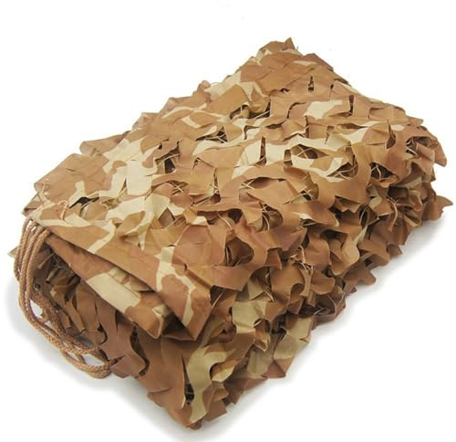Red de Camuflaje Militar Camouflaje Net Toldos para Acampar Vela de Sombreo Exterior Reforzada para Cubiertas de Coche Camping Fiestas Fotografía(1.5x5.0m=5x16ft)
