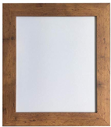 FRAMES BY POST Metro Vintage Wood Picture Photo Frame Plastic Glass 40 cm x 30 cm