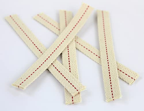 5 Stück Ersatzdocht kompatibel für Feuerhand Sturmlaterne 275 + 276, Docht Breite 12.5 mm