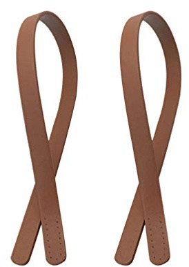 SUPVOX 2 Pezzi 60cm Manici in Pelle Pu Per Borse, Manici per Borse in Pelle, Ideali Per Fai Da Te, Pochette E Shopping Bag (Marrone)