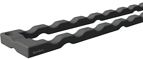Eurotec 944803 Distanzleiste für Terrassendielen, schwarz