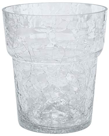 botle Macetero de cristal para orquídeas, 13 x 16 cm
