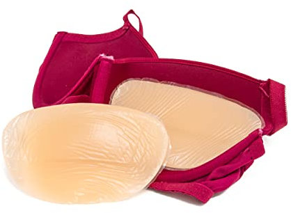 Jo Thornton Style 9B – 350g Silicone Bra Inserts for Up to 3 Cup Boost, Fits Many A–E Cups and 30–38″ Bras