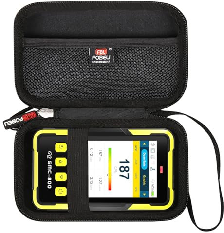 FBLFOBELI Hartschalenkoffer für GQ GMC-800/GMC-320S/GMC-300S/GMC-300E/FNIRSI GC-01 Geigerzähler Nuklearstrahlungsdetektor Monitor Meter