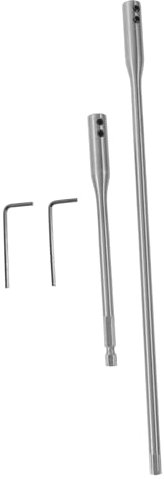 KONTONTY Bohrerverlängerungssatz Mit Schlüssel Spatenbohrerverlängerungen Set Für Bohrergestänge Verlängerung Bohrwerkzeug