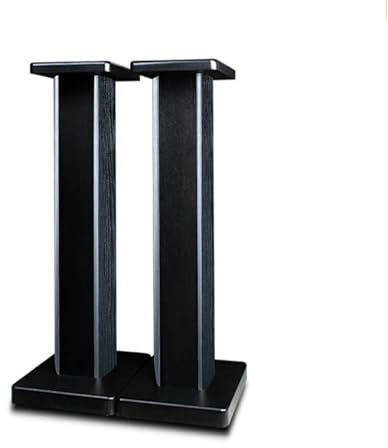 Pies para Altavoces（80cm） Soporte Altavoz Soporte de Altavoz para Altavoces Home-Cinema HiFi Bookshelf Box y Satélite y Anti-caída Reposapiés Antideslizante en la Parte Inferior