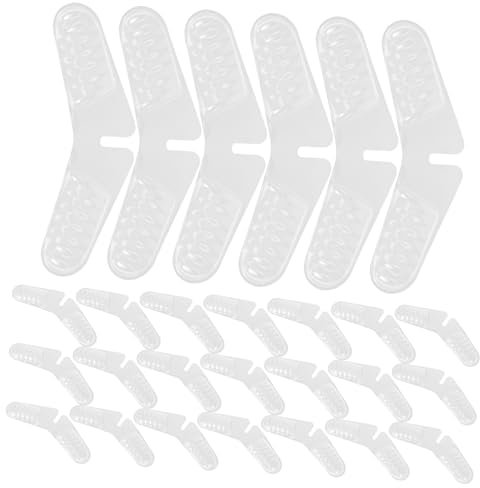WRITWAA 50stücke Hemdkragenstäbchen Für Herrenhemden Transparente Kragenstütze Kragenstäbchen Aus Hochwertigen Materialien Langlebig Und Einfach Zu Tragen Kragenstäbchen Für Hemdkragen