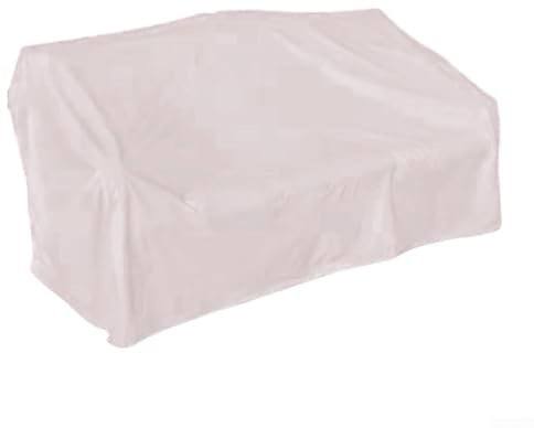 Housse de canapé imperméable et résistante pour meubles d'extérieur avec revêtement de protection UV, aérations pour réduire l'humidité et sangles réglables pour un ajustement sûr et serré