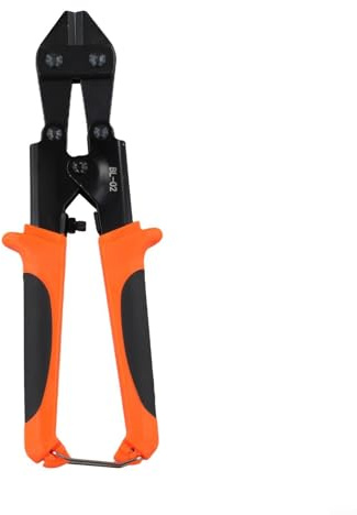 8 Inch Lightweight Bolt Cutters for Metal and Wire Perfect for Home and Garden Projects (Two-color handle)