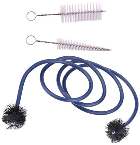 Zerodeko Trumpet Cleaning Care Kit Brush for Trumpet Cleaning Musical Instrument Maintenance Accessory Casing Brush