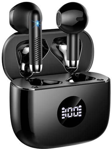 2026 Cuffie Bluetooth Auricolari Bluetooth 5.4, Cuffie Wireless con 4 ENC Cancellazione Rumore Mic, Cuffie in Ear 40 Ore di Riproduzione, Cuffie Senza Filo HiFi Stereo IP7 Impermeabili per iOS/Android
