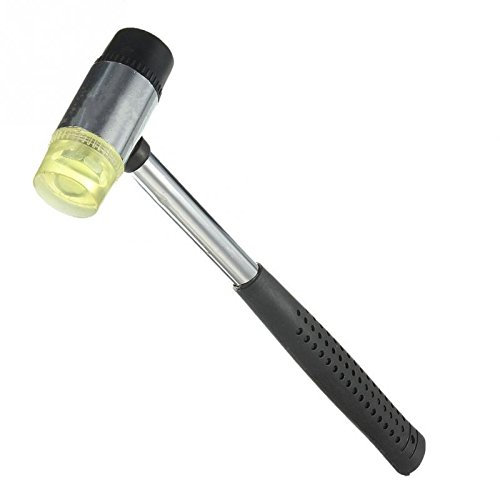 BigTron Double-Faced Soft Mallet Dia. 25mm - Rubber Hammer for Leathercraft Home Improvement