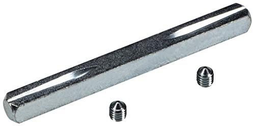 JUVA Perno per maniglia a leva in ferro perno quadrato 8mm per set di maniglie a leva e maniglie per porte - H10261 | Perno quadrato 8 x 95 mm