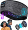 LC-dolida Sleep Headphones Headband Bluetooth 5.4, Sports Headband Earphones Sleeping Bluetooth Wireless with USB C for Women Men Sports Gifts Workout Jogging Yoga Insomnia Air Travel Meditation