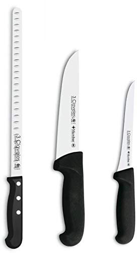 Hidalgo 3 Claveles Cuchillos corte de Jamón
