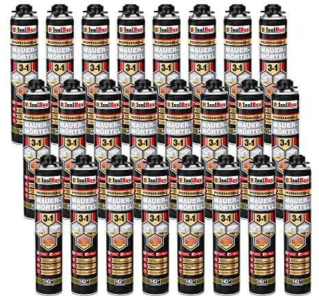 Mortier de maçonnerie en mousse de montage 3 en 1 - 24 x 750 ml