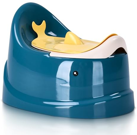 Happy Po Töpfchen für Kinder - Toilettensitz für Kinder aus Kunststoff für einfaches Töpfchentraining zu Hause - Bequemes und sicheres Design für Jungen und Mädchen - kindertoilette - kinder wc