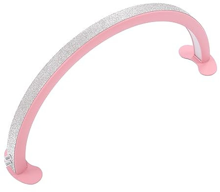 Halbmond LED Nageltischlampe, 30inch 40W Einstellbare Helligkeit & Farbtemperatur Halbmondlampe mit stabilem Sockel, Wimpern Beauty Lampe für Salon, Wimpernverlängerungen