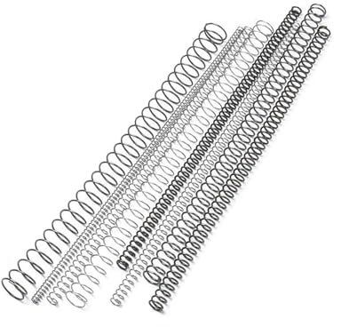 2 Stück Drahtdurchmesser 0,3mm–0,5mm, Außendurchmesser 2mm–10mm lang, 100mm–300mm, Federstahl, Druckfeder, Rückholfeder, 300mm, 0,3mm, 6mm