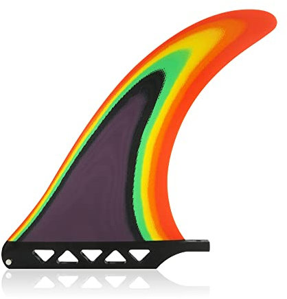 Paddleboard-Finne Surfboard Longboard Finne 8 Zoll Single Fin - Mittelflosse for Longboard, Surfboard & Paddel Boot Genießen Sie Surfaktivitäten