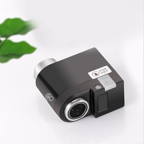 RANRAO Sensore di risparmio idrico, rubinetto a infrarossi con controllo del flusso d'acqua per funzionamento touch e risparmio energetico (nero)
