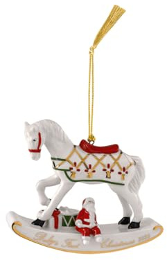Villeroy & Boch Christmas Classics Ornament Schaukelpferd 11x4x9cm