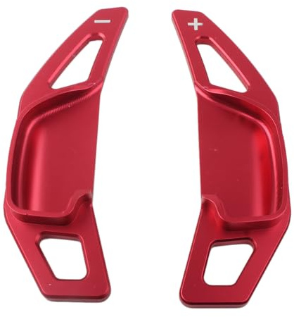 HWDFFA Set di copricambio for Volante in Alluminio for Auto, Estensibile for Interni, for Toy&OTA Corolla Camry 2012-2017, Rosso