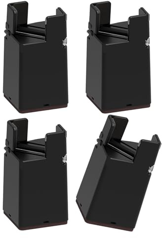 4 alzate regolabili per sedie e divani, alzate per tavolo da letto, alzate per gambe e mobili