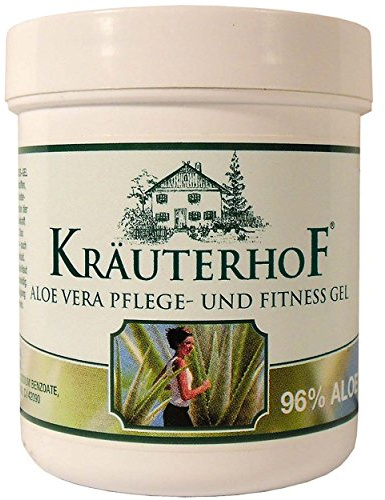 Kräuterhof 5er Vorteilspack Aloe-Vera Pflege- und Fitness-Gel, 5 Pack a 100ml