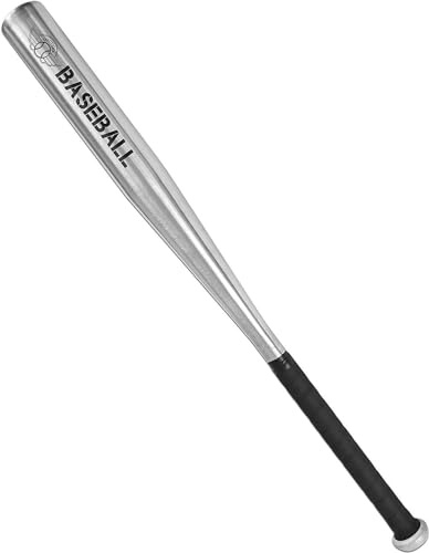 Baseballschläger aus Holz oder Aluminium mit rutschfestem Griff
