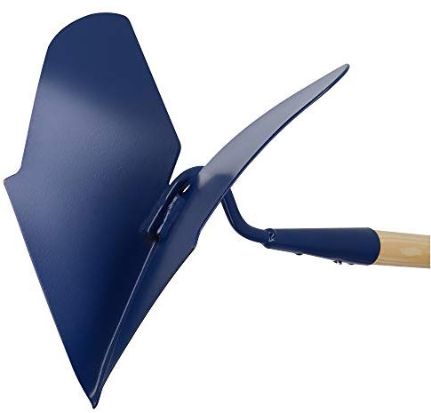 KADAX Häufler Mandrin à main en métal avec manche de 168 cm de long pour jardinage, amas de terre, pommes de terre, légumes (largeur : 28,5 cm)