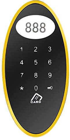 Elektronisches Schrankschloss, Digitales Touch-Tastaturschloss, Schlüsselloses Zugangsschloss Mit RFID-Passwort, Fitnessstudio-Schloss Für Schrank, Aktentür, Schubladenschloss