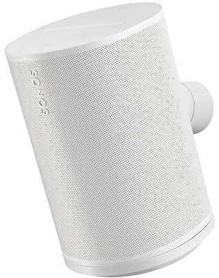Mountson - Compatible with Sonos Era 100 - Premium Wall Mount (White, Single Pack)