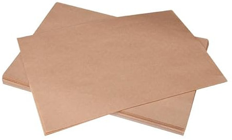 HRLORK 50 Pcs Baking Paper Parchment Paper Greaseproof Paper Disposable Non Stick Paper for Air Fryer Baking Wrapping Cooking 50 Pcs