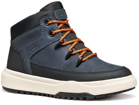 Geox J Bunshee Boy B ABX Bota en el tobillo, vaquero, talla 36 EU, Denim., 36 EU