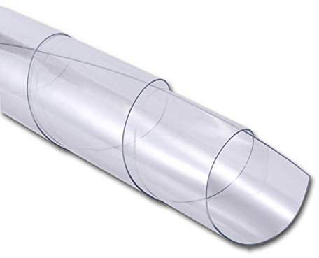 Tischdecke Wird For Couchtisch-Matte, Tischmatte, Transparente Weiche Gummimatte, Glastisch-Top-Schutzfolie Verwendet, Kann Staub Und Flecken Verhindern, PVC-Teppich, Verschiedene Größen ZLYWE(1.5mm,9