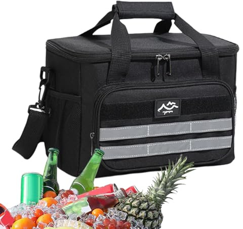 Boîte à Lunch Isotherme | Boîte Repas Isotherme Adulte,Sac de Transport Alimentaire Portable Grande Capacité Étanche pour Randonnée Camping Allaitement Travail Voyage Pique-Nique Barbecue