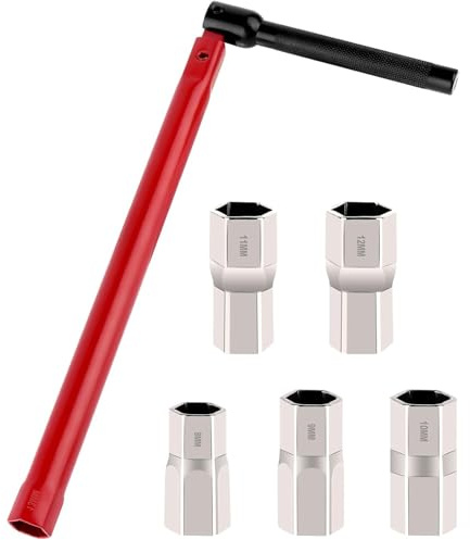 iPobie Clé Robinet,Outil pour L'installation de Robinets 8-12 mm,Clés Tubulaires et à Pipe Robinet D'évier Cle,pour Installation de Robinet ou Outils de Réparation