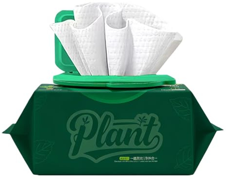Chiffons de nettoyage pour – Dépoussiéreur doux, chiffon pour humide, d'extrait naturel | Équipement d'hygiène botanique, unité de nettoyage des feuilles pour serre de balcon de