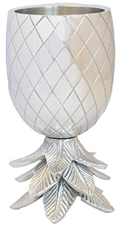 Pineapple Goblet Cocktail Glass - Silver 300ml