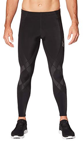 CW-X Men's Endurance Generator Joint Muscle Support Compression Tight, Pants for Running and Weight Lifting, 229809 Pantalon, Noir, XL Homme