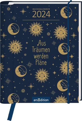 Taschenkalender Aus Träumen werden Pläne 2024: Handlicher Taschenkalender mit Wochenkalendarium für alle Träumejäger:innen