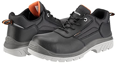 Bellota 72308NJS3 - Zapato de Seguridad Comp+ Negra S3 de Hombre y Mujer de Piel Hidrofugada Lisa, Acolchada y Resistente