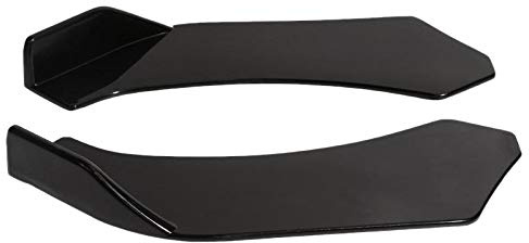 mammals 2Pz Universale Spoiler Paraurti Anteriore Spoiler ABS Nero