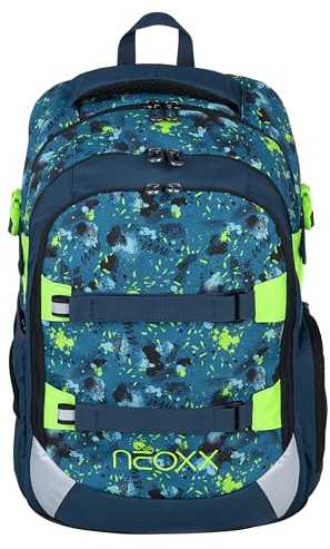 neoxx Active Pro School Backpack Petrol Extreme