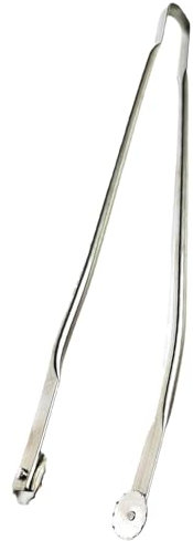 1 Piece BBQ Tongs Long, 30cm Barbecue Serving Tongs, Grill Tongs BBQ Accessories, Stainless Steel BBQ Tools, Cooking Tweezers for Sausage Hot Dog, Beefsteak, Steak, Meat