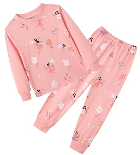 Junellz Girls Pyjamas Sets 2-8 Years Unicorn Pyjamas for Kids Girls Pjs