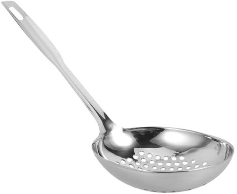 Cabilock Cuchara Colador Inoxidable Para Freír Cuchara Ranurada Filtro Utensilios De Cocina Fácil De Usar
