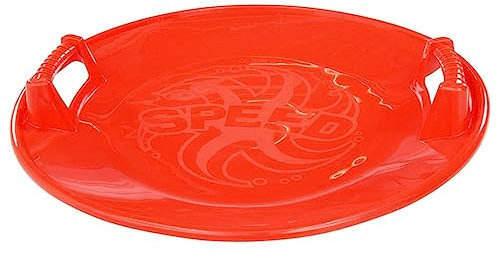 Générique Luge Ronde Rouge 66,5 cm PP,Traîneaux,1.7KG-93712