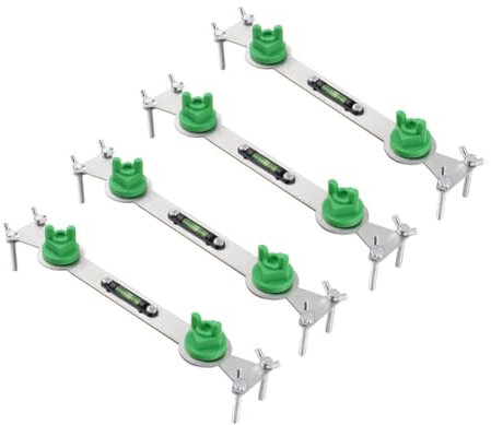 Fangxuee Niveleur de Tuyau d'eau Chaude et Froide en Métal avec Indicateur de Niveau à Bulle - Outil de Nivellement de Précision pour Les Réglages de Plomberie